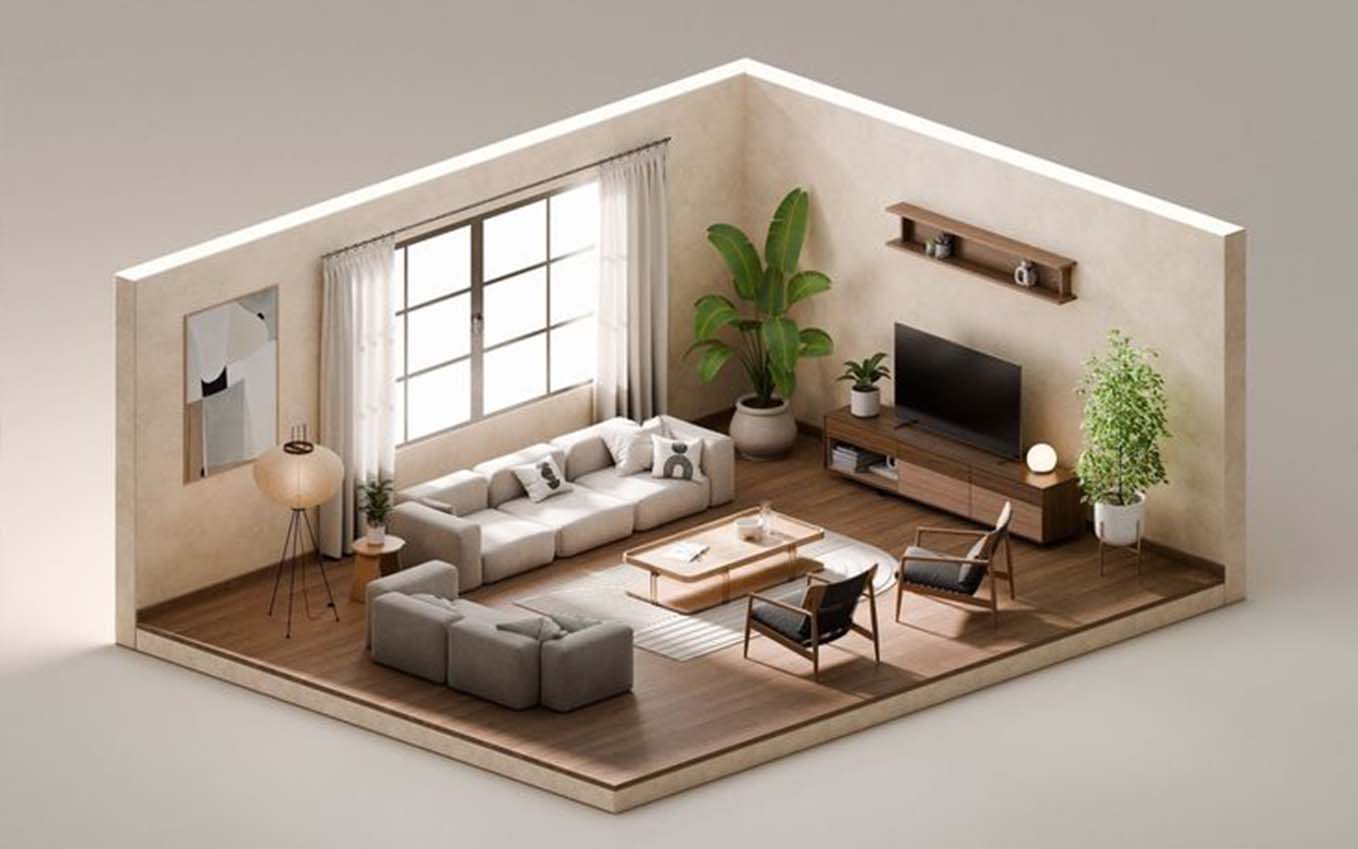 3D Interior Design Visualization Ho Chi Minh City | KIMBANJANG INTERIOR